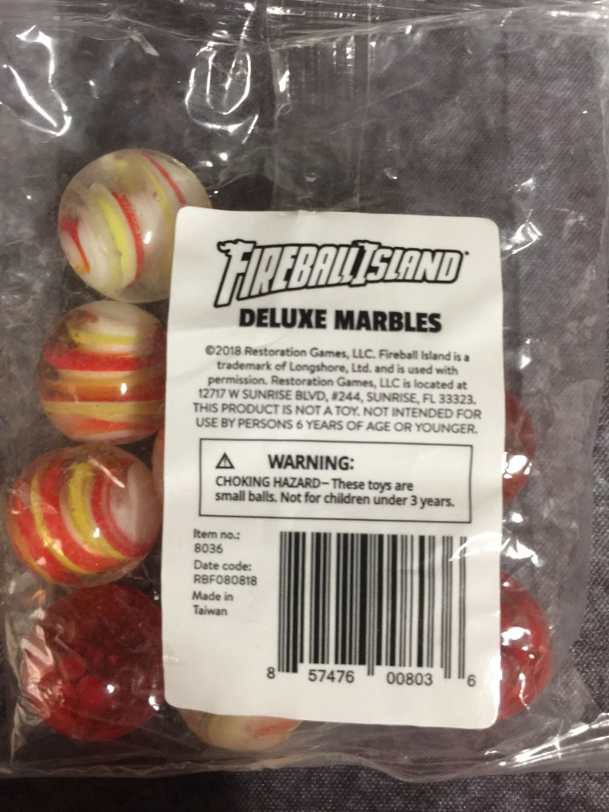 Fireball Island: The Curse of Vul-Kar – Deluxe Marbles