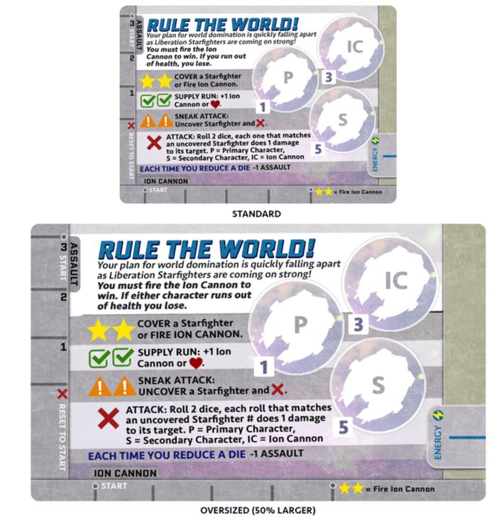 Twin Stars: Adventure Series I – Oversized Scenario cards