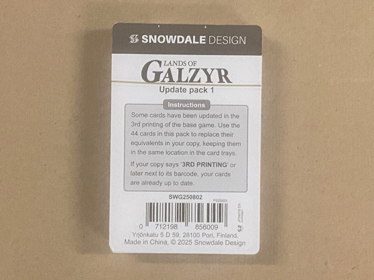 Lands of Galzyr: Update Pack 1