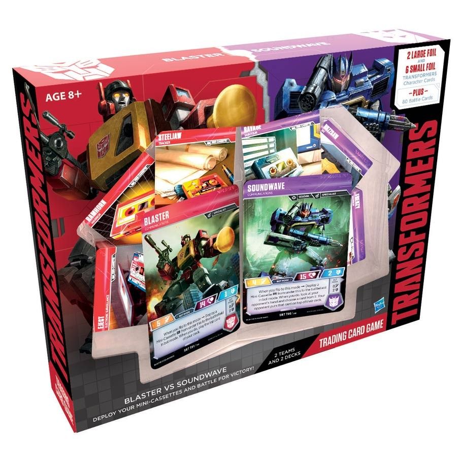 Transformers Trading Card Game: Blaster vs. Soundwave Set