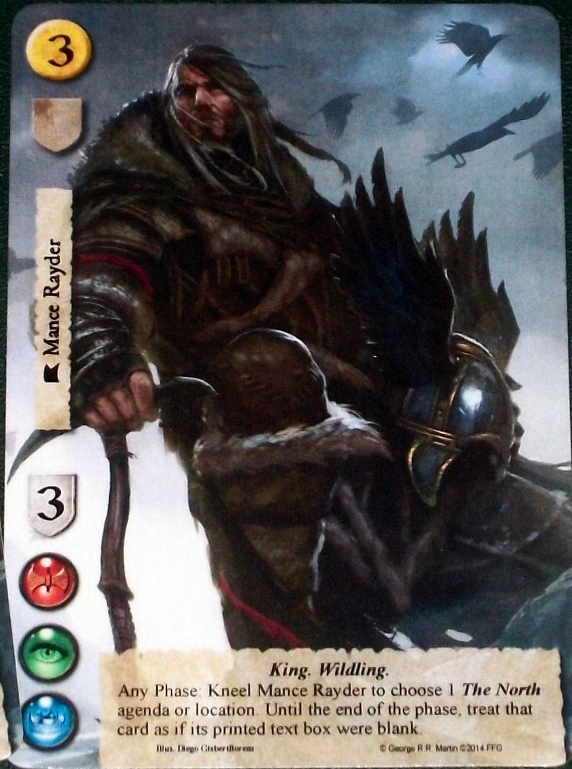 A Game of Thrones: The Card Game – Alternate Art Mance Rayder