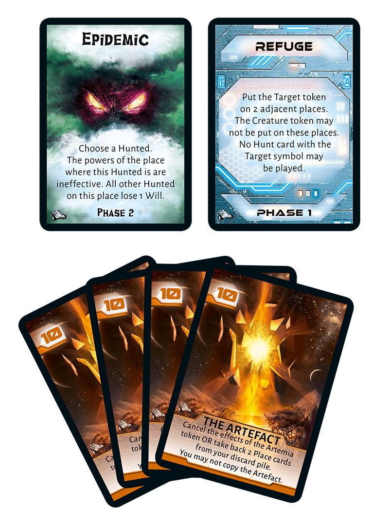 Not Alone: The Yellow Artefact Promo Cards