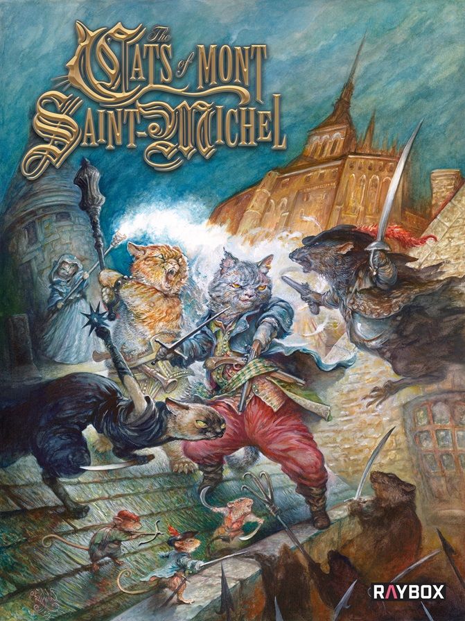 The Cats of Mont Saint Michel