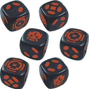 Zombicide: Invader – Orange Dice Pack