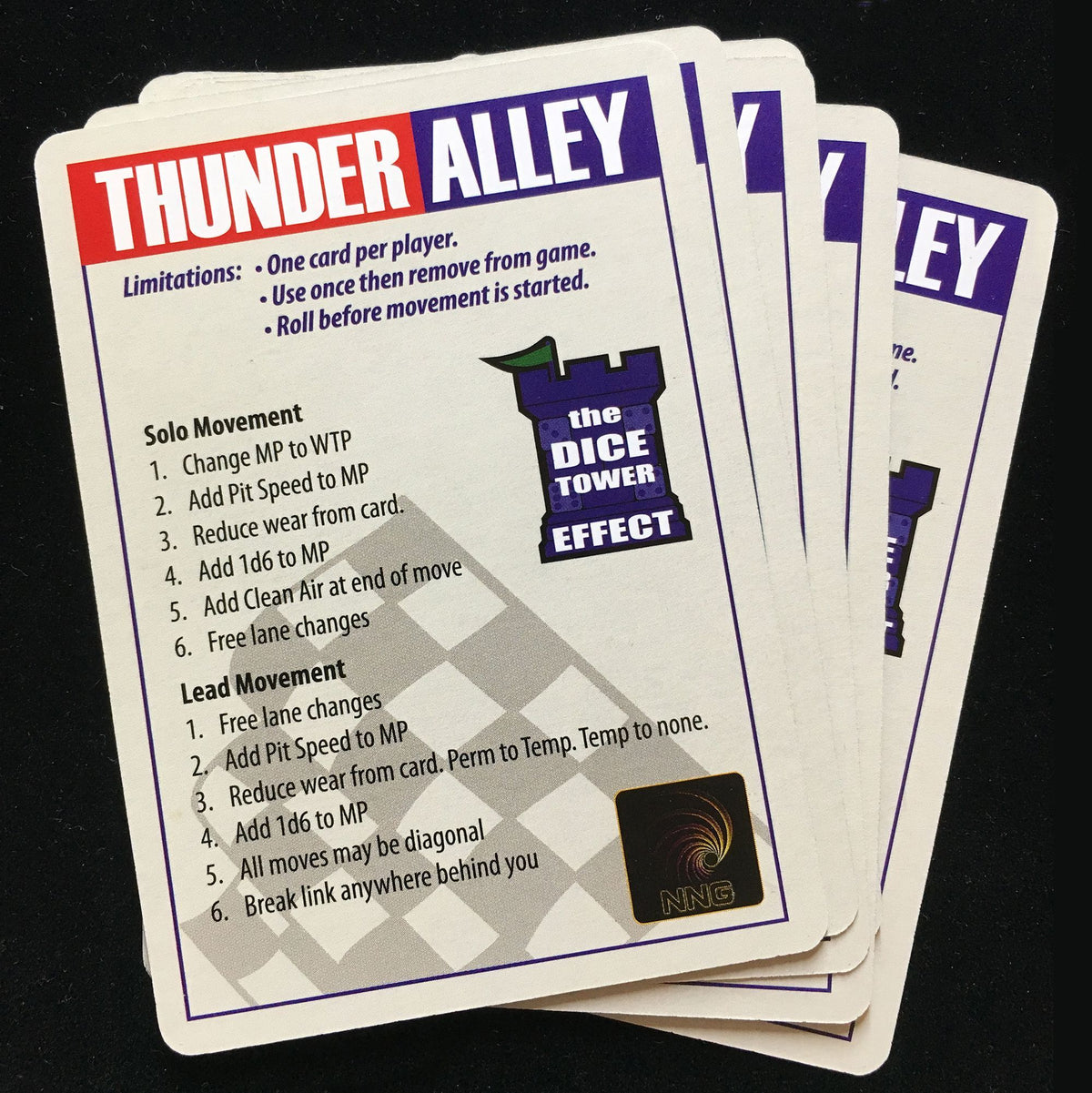 Thunder Alley: Crew Chief Expansion – The Dice Tower Effect Promo Pack